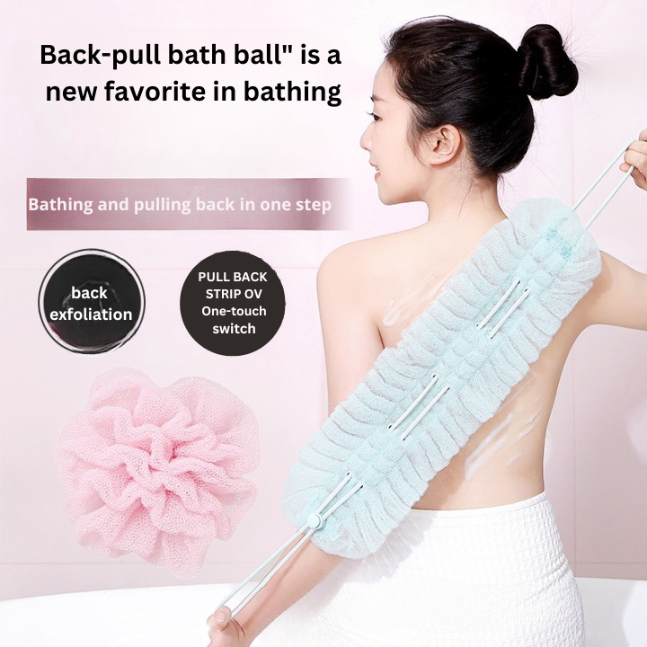 Back Scrubbing Stretchable Bath Ball