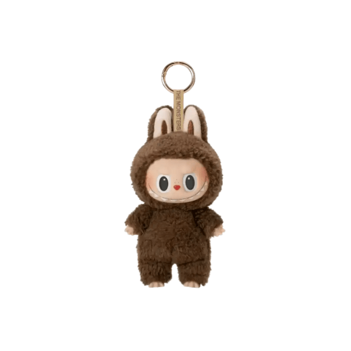 Pop Mart Labubu The Monsters Tasty Macarons Chestnut Cocoa Vinyl Plush Pendant