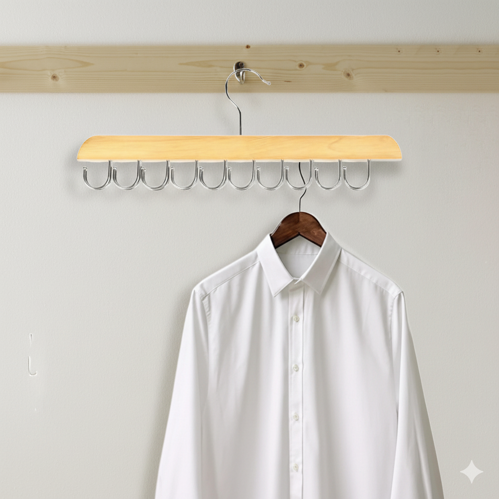 HangerHive™ Multi-Hook Closet Organizer (Pack of 8)