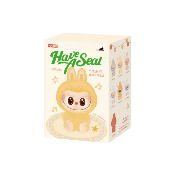 Pop Mart Labubu The Monsters Have a Seat Vinyl Plush Blind Box