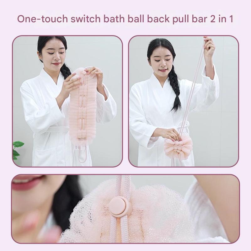 Back Scrubbing Stretchable Bath Ball
