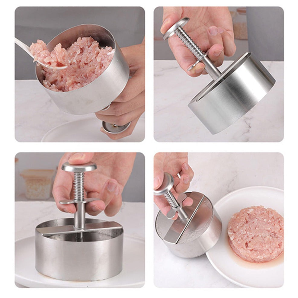 Stainless Steel Adjustable Patty Maker