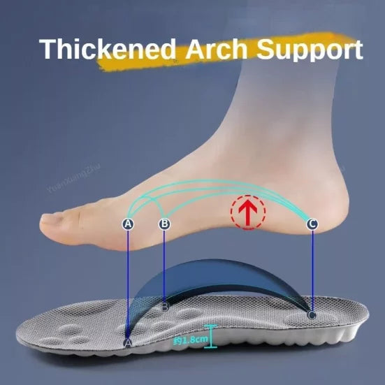 4D Cloud Insoles (For Male and Females)