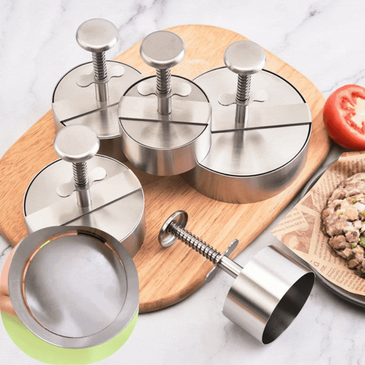 Stainless Steel Adjustable Patty Maker