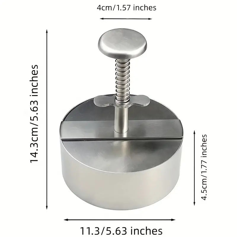 Stainless Steel Adjustable Patty Maker
