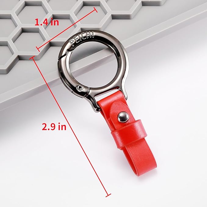 Press Buckle Car Keychain