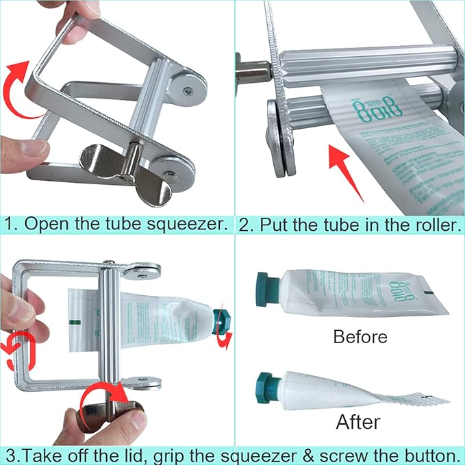 Zero Waste Smart Tube Squeezer