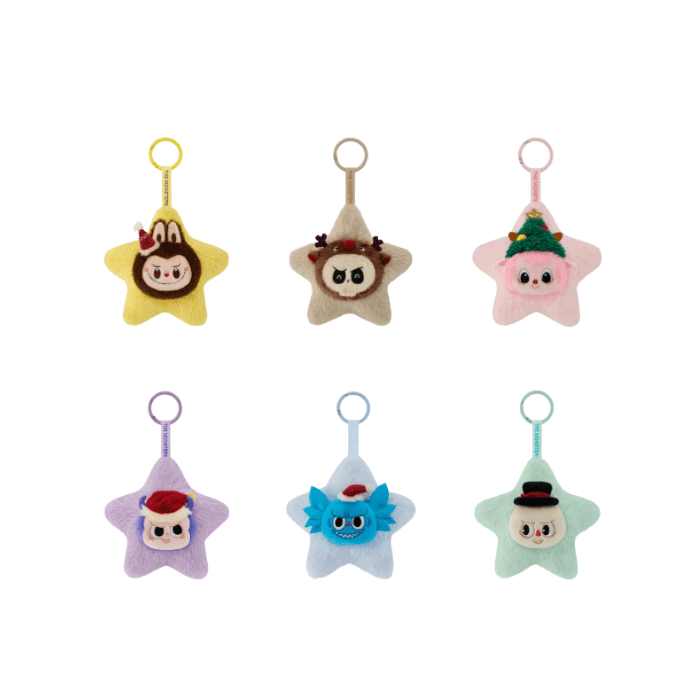 Pop Mart Labubu The Monsters Classic Series Sparkly Plush Pendant Single Blind Box