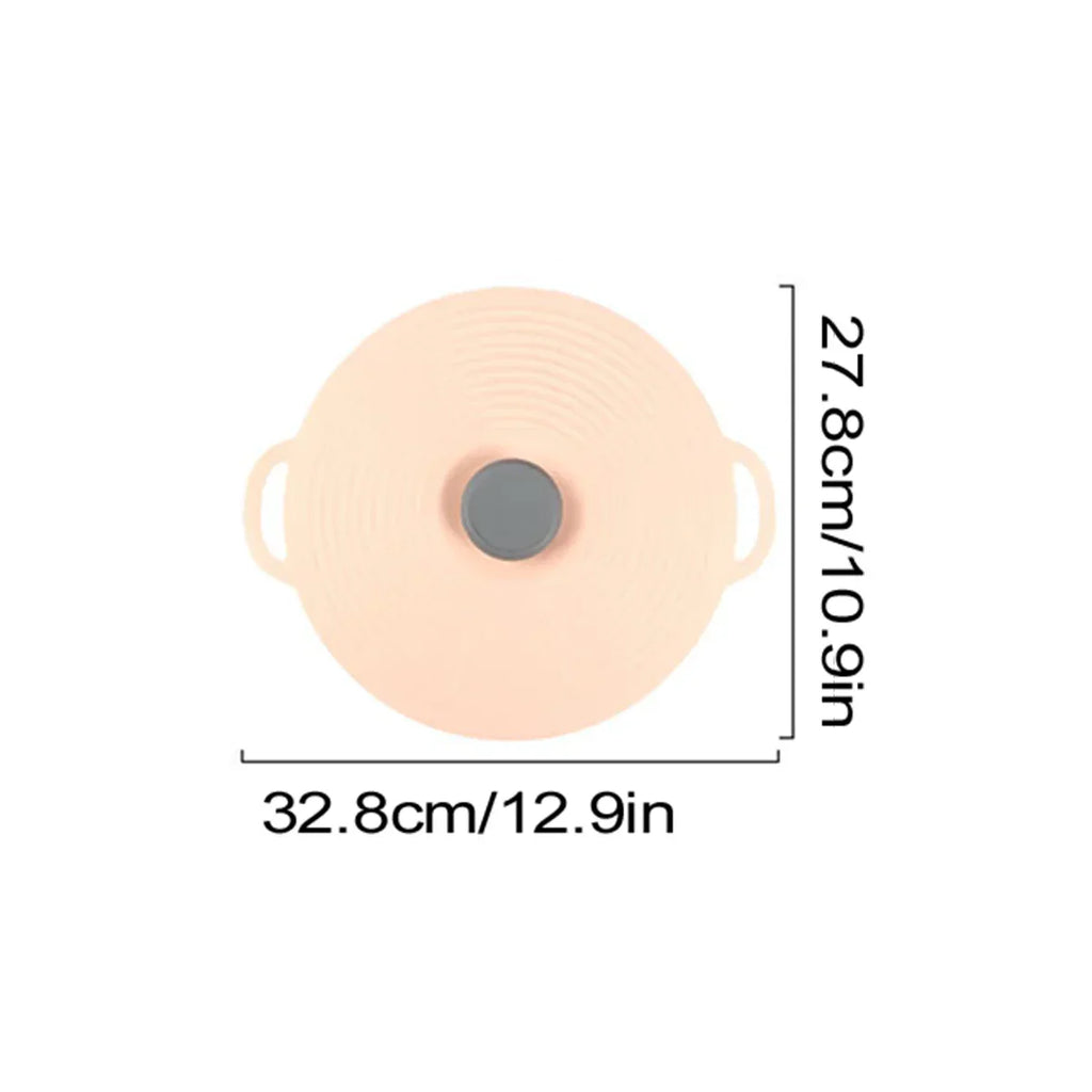 Reusable silicone lids  ( Pack of 5)