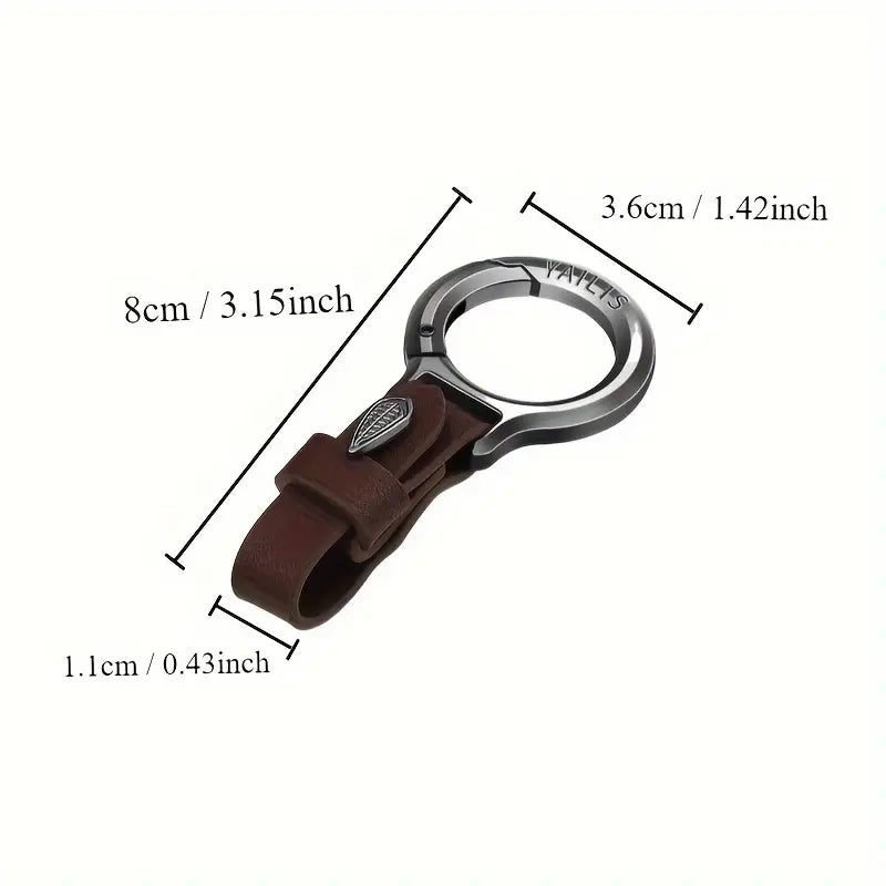 Press Buckle Car Keychain